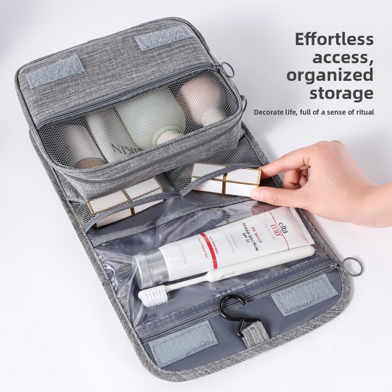 Women Accessories Organizer - 대용량 걸이형 세면도구 가방, 습식 및
