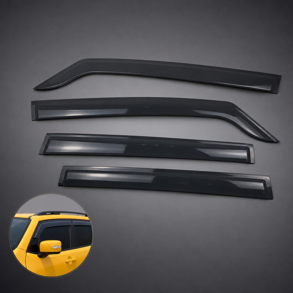 Women'S Jeep Accessories - 2015-2023년형 지프 리버티용 윈도우 레인 바이저