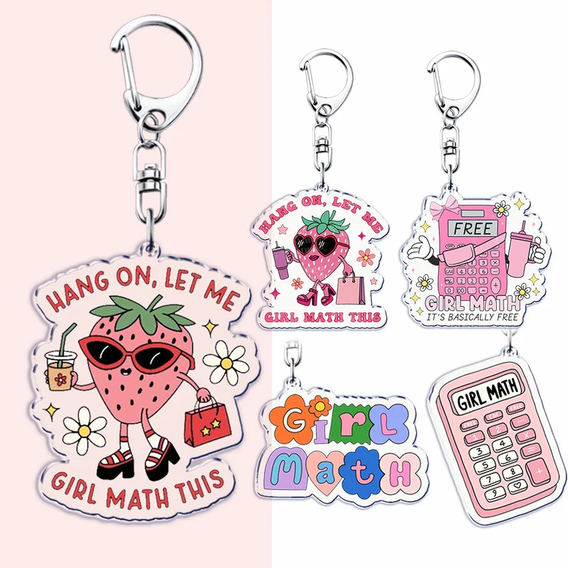 Women Accessories Quotes - Hang on Let Me Girl Math