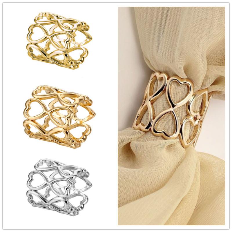 Women'S Accessories Rings - 1/4개입 합금 원형 스카프 브로치 핀