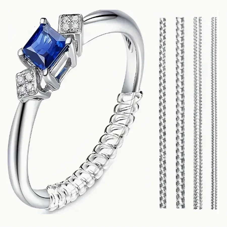 Women'S Accessories Rings - 4/8개-링 사이즈 조절기-보이지 않는 링 보호기,