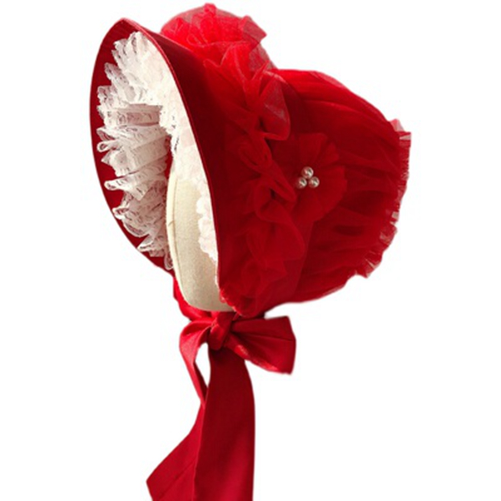 Women'S Victorian Era Accessories - 우아한 보닛 모자 빈티지 로리타 빅토리아