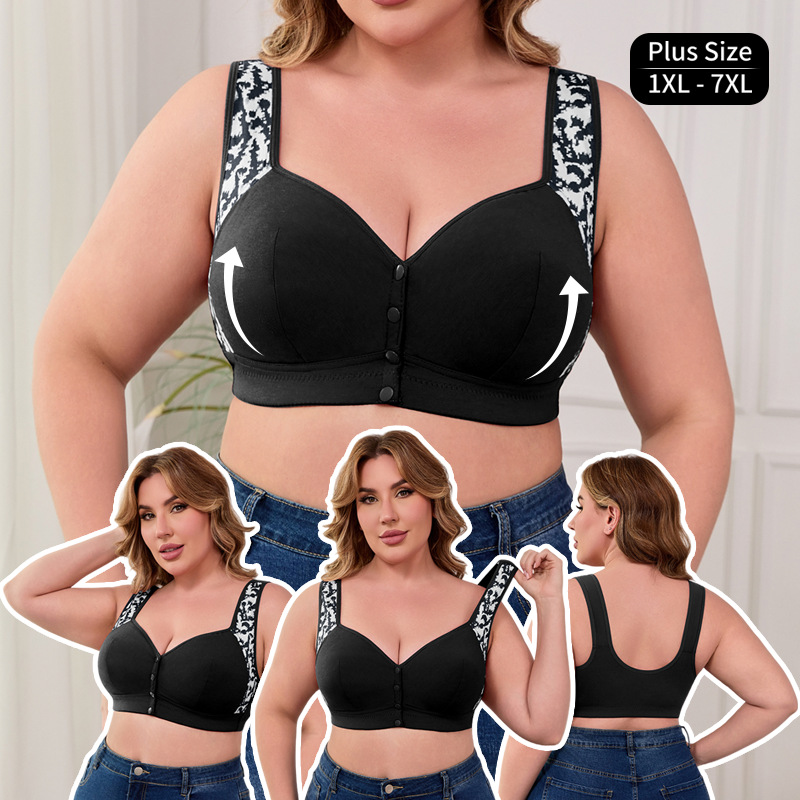Women'S Accessories And Jewelry - XL-7XL 플러스 사이즈 앞 버클 브라