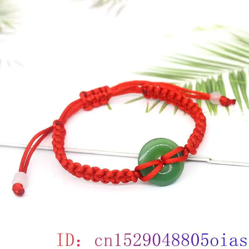 진짜 옥 도넛 팔찌 천연 보석 조각된 부적 액세서리 매 - Women Accessories Jewelry 리뷰 및 가격