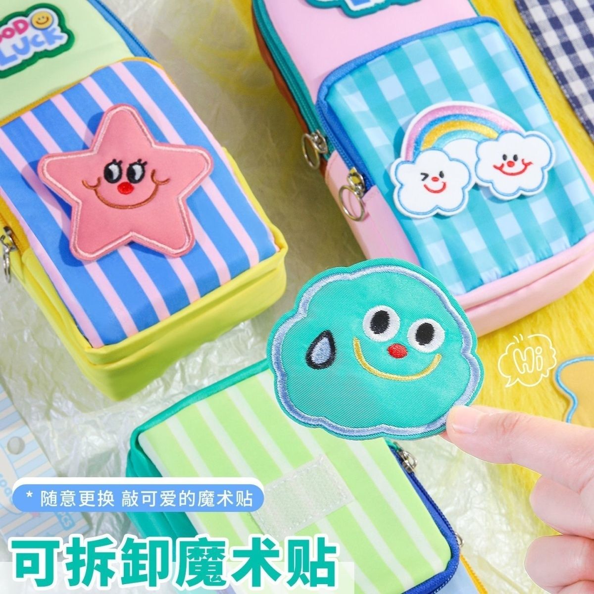 3D Kawaii 대용량 다층 연필 케이스 방수 라이트 - Women Accessories Organizer 리뷰 및 가격