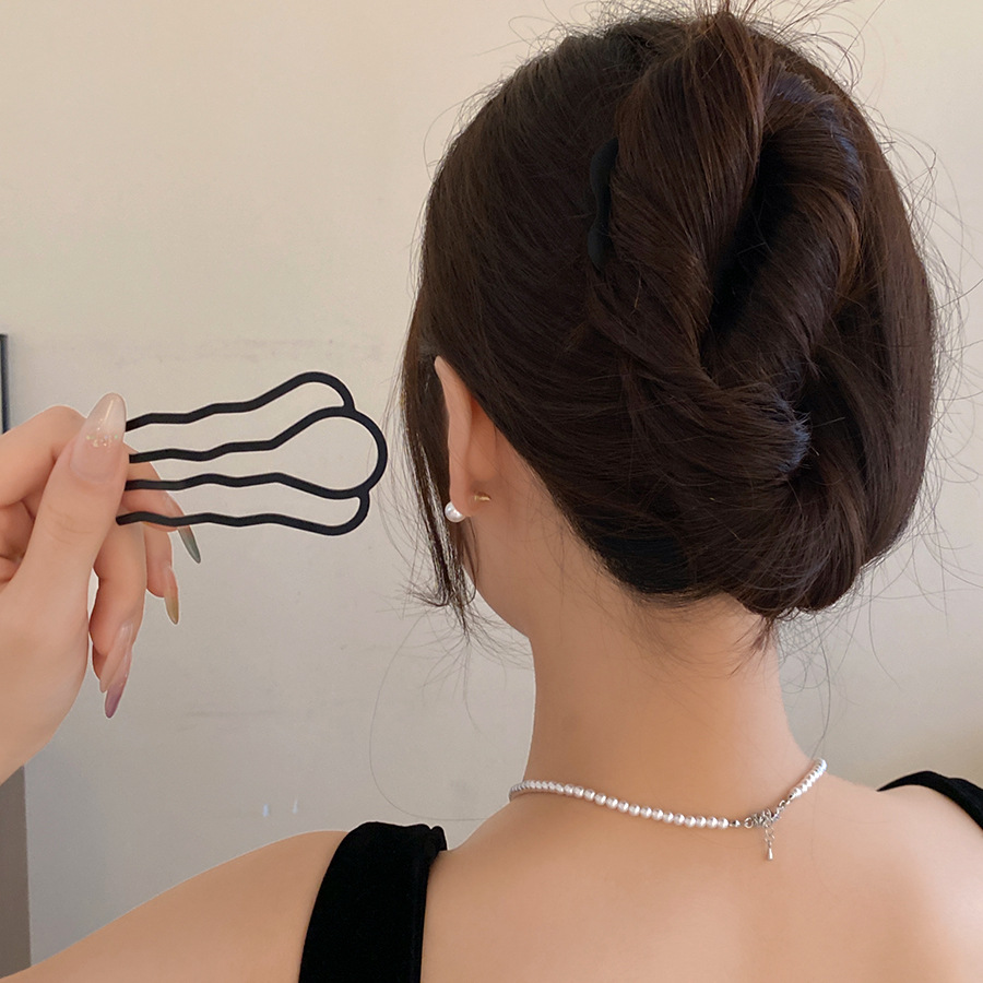 금속 U자형 헤어 포크 빗 심플 뒷머리핀 클립 헤어 사 - Hair Fork Stick 리뷰 및 가격