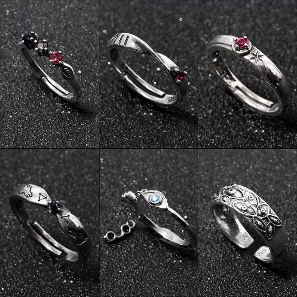 애니메이션 JJK 반지 유타 오코츠 코스프레 남녀 커플 - Women'S Accessories Rings 리뷰 및 가격