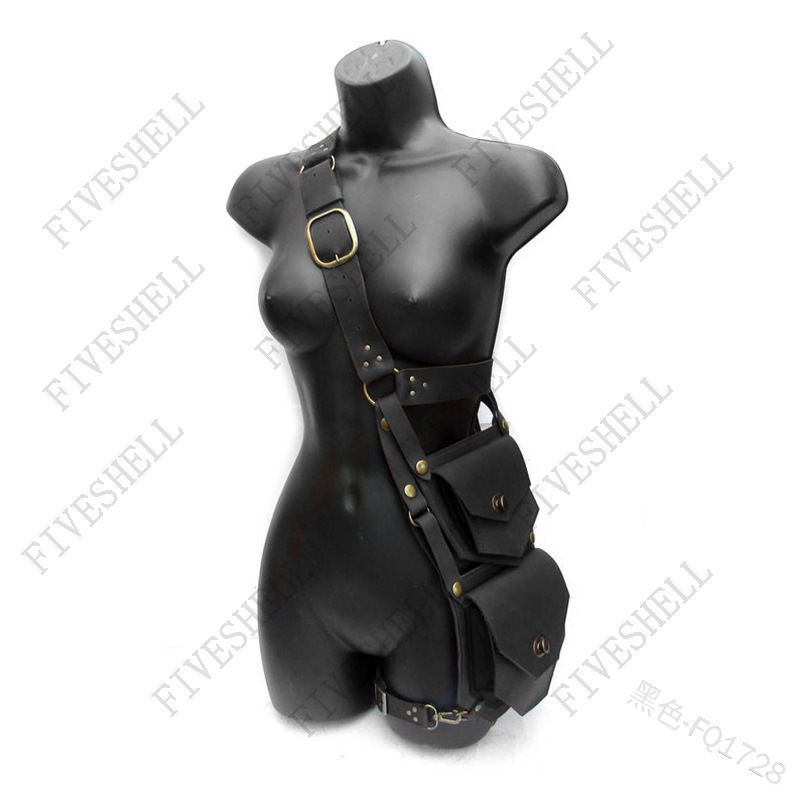중세 르네상스 허리 PU 벨트 허리 파우치 가방 의상  - Women'S Viking Accessories 리뷰 및 가격