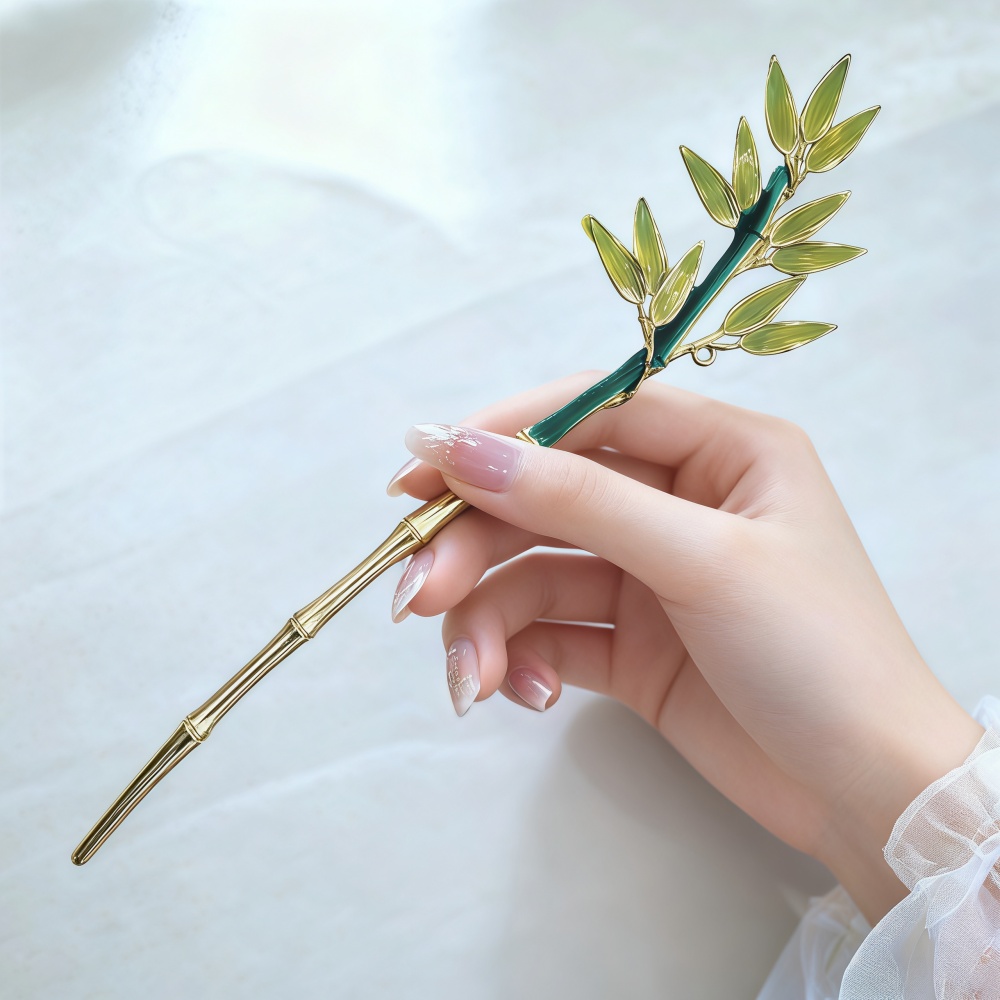 여성용 에나멜 합금 헤어핀 중국 한푸 헤어 스틱 핀 젓 - Hair Fork Stick 리뷰 및 가격