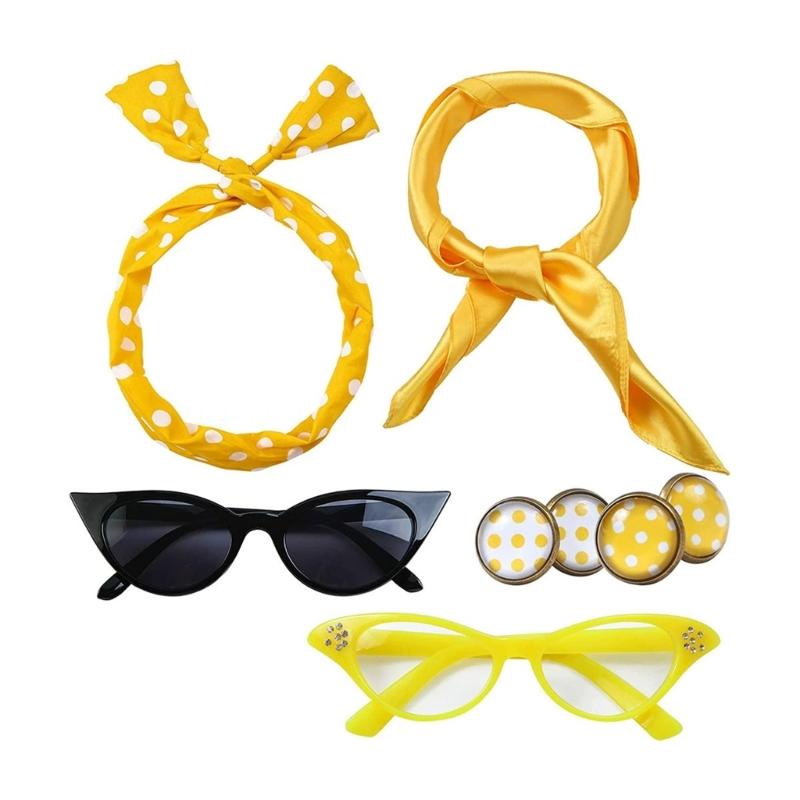 39BD 1950년대 의상 액세서리 세트 스카프 머리띠 - Women'S Accessories In The 1950S 리뷰 및 가격