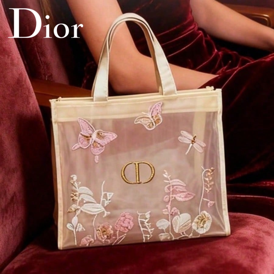 크리스찬 디올 디올의 가방 럭셔리 디자이너 반투명 메쉬 - Women Accessories Organizer 리뷰 및 가격