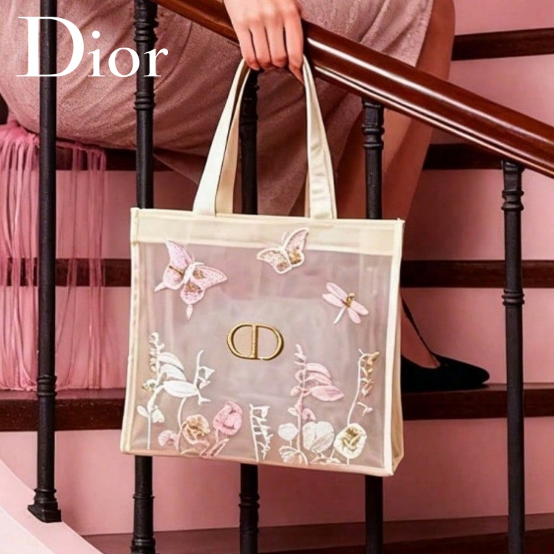 크리스찬 디올 디올의 가방 럭셔리 디자이너 반투명 메쉬 - Women Accessories Organizer 리뷰 및 가격