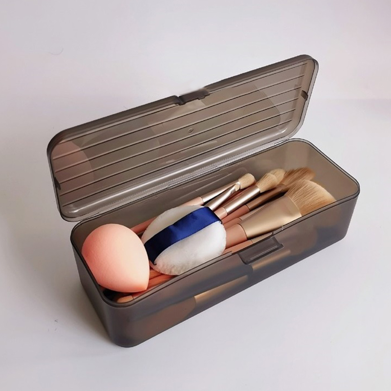 1PC 투명 플라스틱 화장품 보관 상자 메이크업 브러쉬 - Women Accessories Organizer 리뷰 및 가격