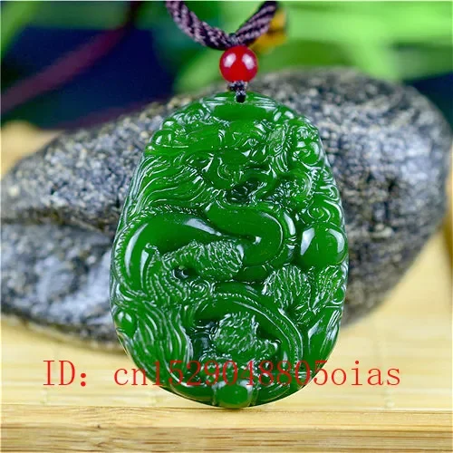 천연 녹색 중국 옥 드래곤 펜던트 목걸이, 패션 액세서 - Women Accessories Jewelry 리뷰 및 가격