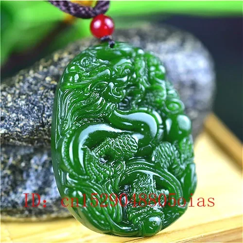 천연 녹색 중국 옥 드래곤 펜던트 목걸이, 패션 액세서 - Women Accessories Jewelry 리뷰 및 가격