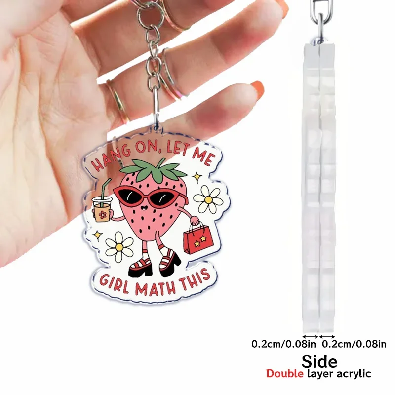 Hang on Let Me Girl Math 액세서리  - Women Accessories Quotes 리뷰 및 가격