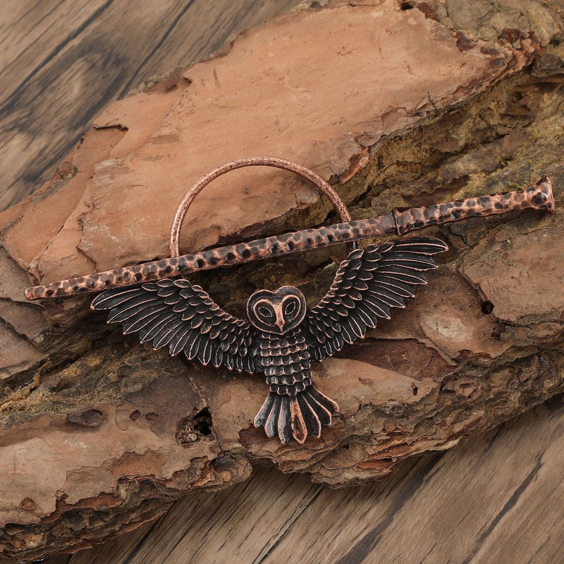 니치 디자인 레트로 고딕 올빼미 여성 헤어 클립 노르딕 - Women'S Viking Accessories 리뷰 및 가격