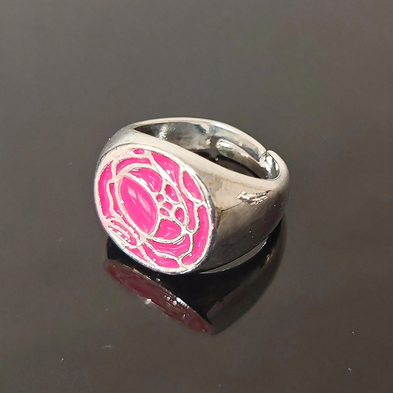 핑크 로즈 링 Tenjou Utena 혁명적인 소녀 U - Women'S Accessories Rings 리뷰 및 가격