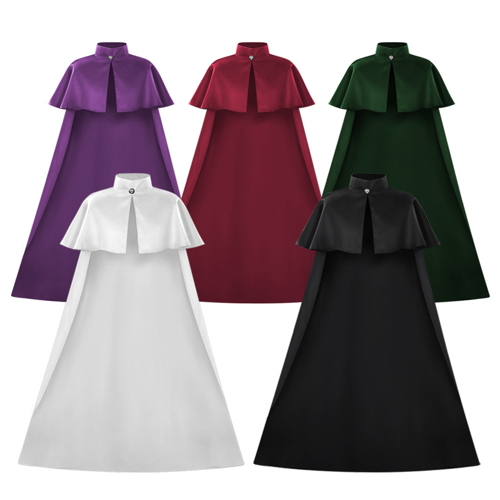 중세 남성 망토 바이킹 망토 고딕 판타지 망토 르네상스 - Women'S Viking Accessories 리뷰 및 가격