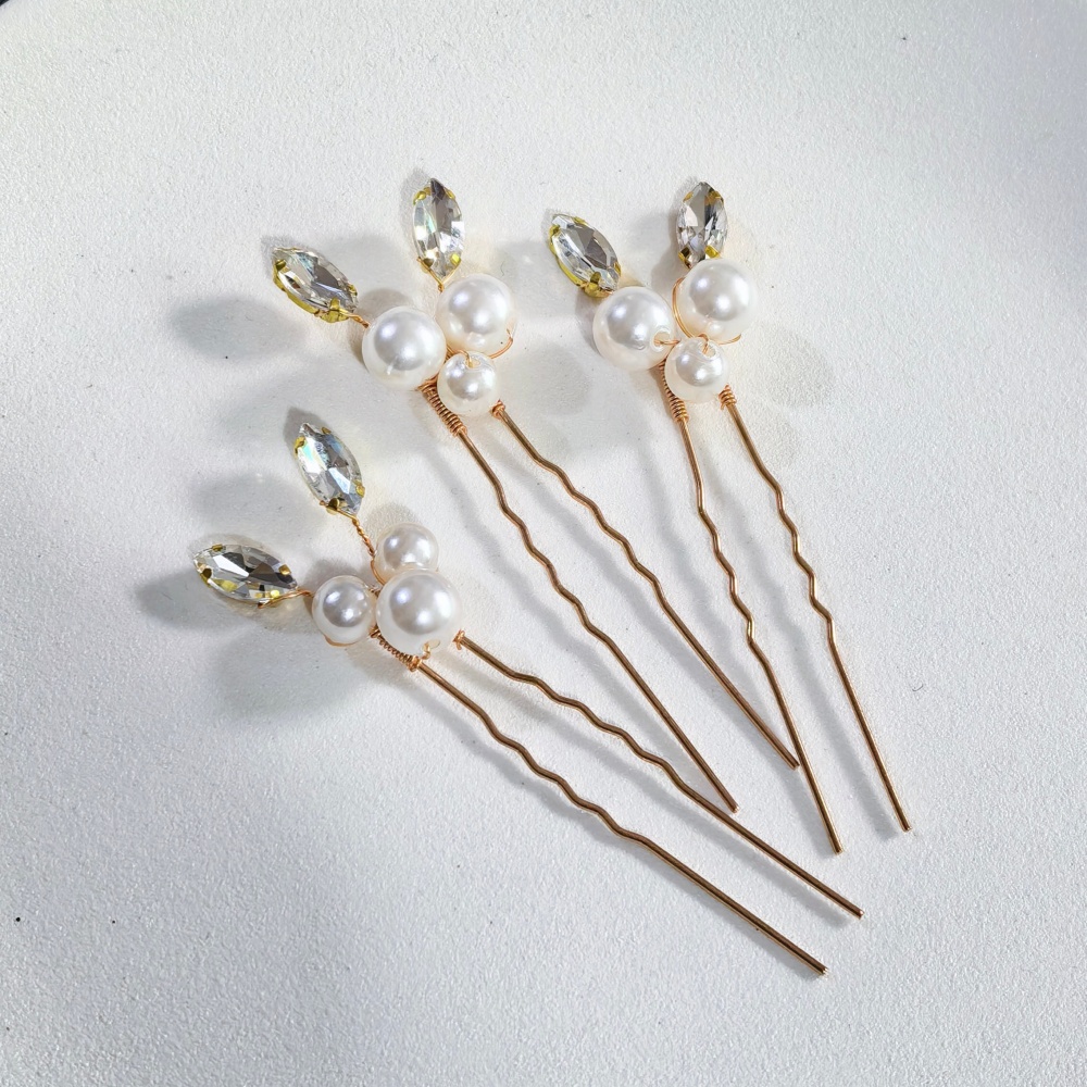 진주 크리스탈 헤어핀 빗 세트 신부 웨딩 헤어 액세서리 - Women'S Accessories List 리뷰 및 가격