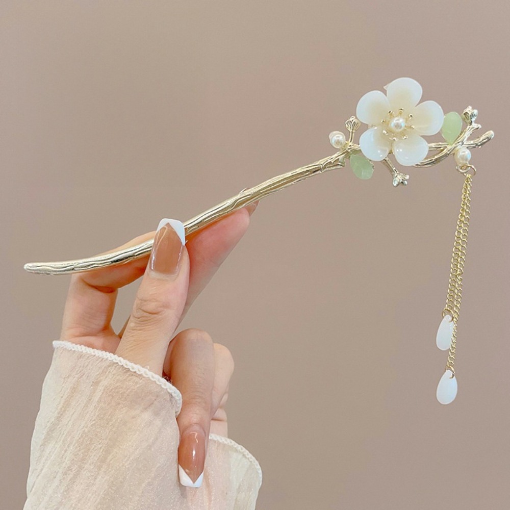 1/6pcs 우아한 중국 스타일 태슬 헤어 스틱 전통  - Women Accessories Trending 리뷰 및 가격
