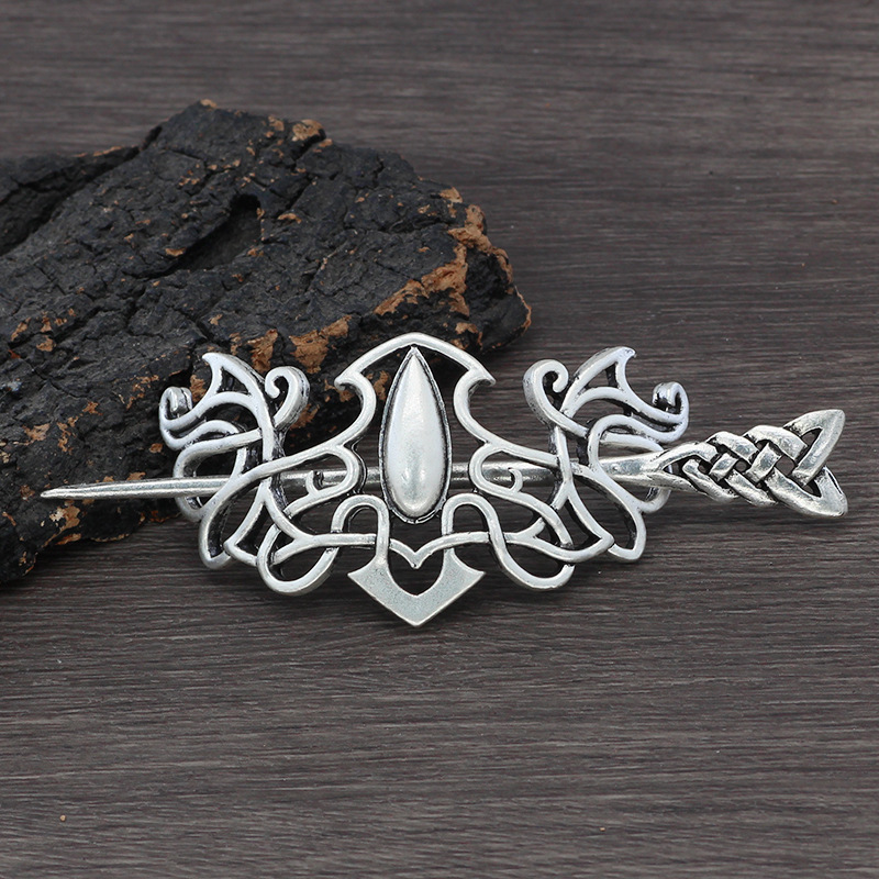 힙합 펑크 스타일 레트로 속이 빈 여성용 합금 머리핀  - Women'S Viking Accessories 리뷰 및 가격