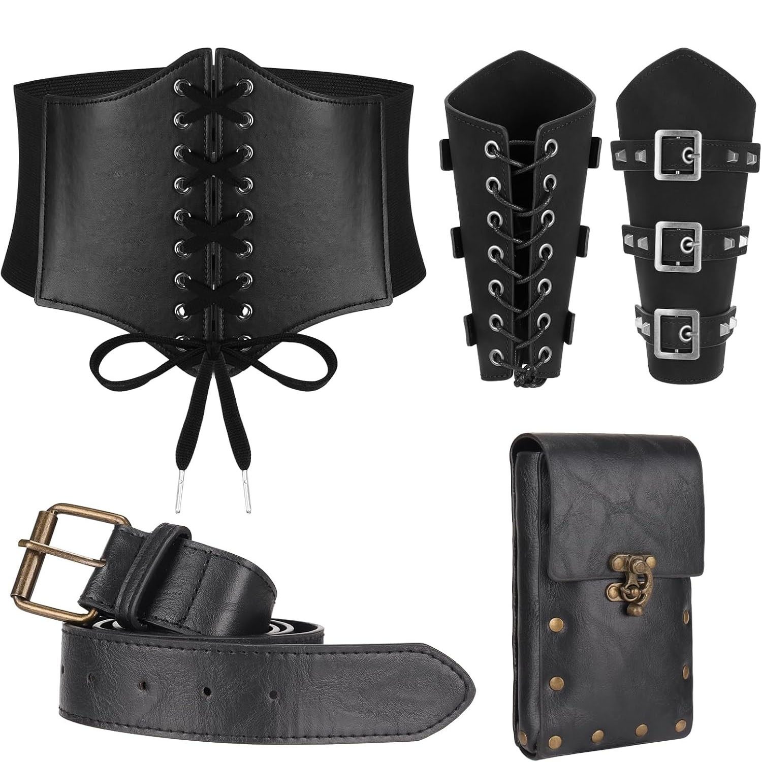 여성 르네상스 코르셋 벨트 힙색 가방 기사 팔 보호대  - Women'S Viking Accessories 리뷰 및 가격