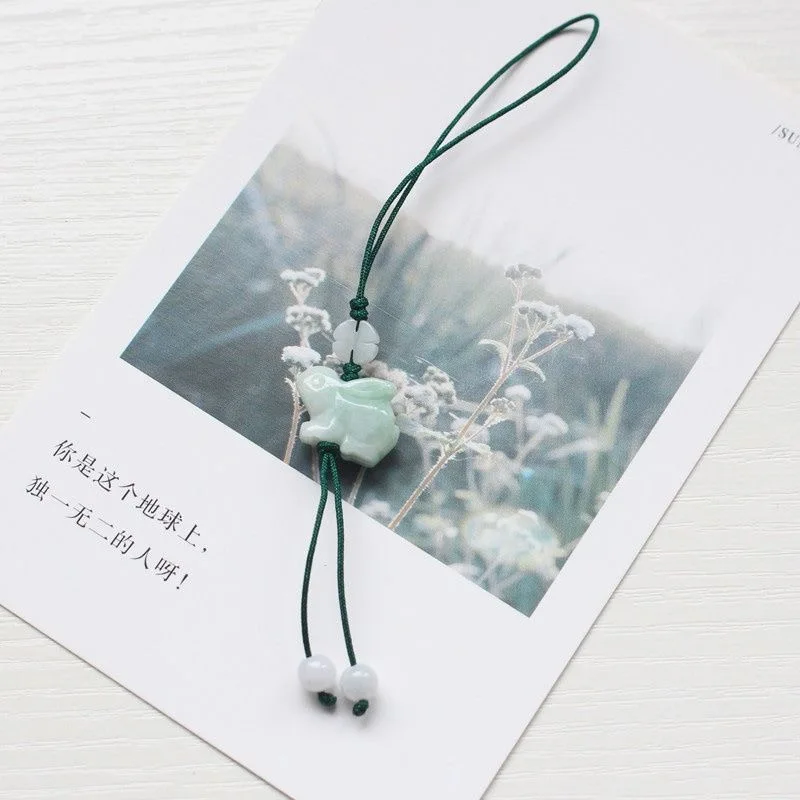 사용자 정의 천연 에메랄드 중국어 토끼 DIY 전화 체 - Women'S Accessories Rings 리뷰 및 가격