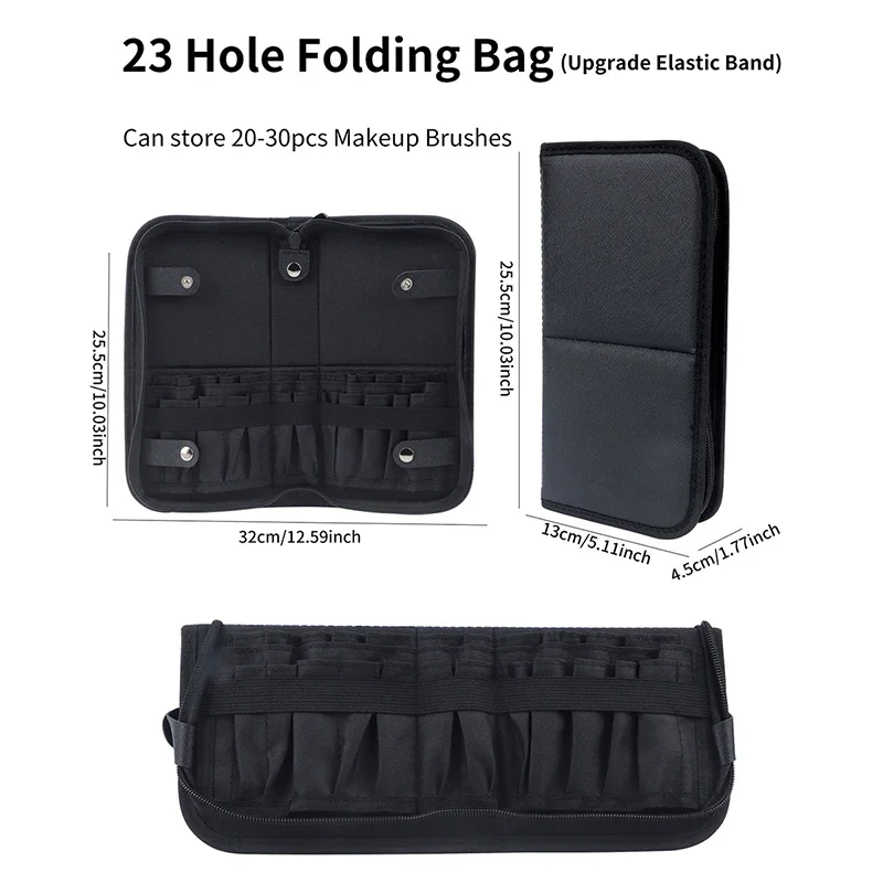29/23 구멍 접이식 메이크업 브러쉬 가방 여성 메이 - Women Accessories Organizer 리뷰 및 가격