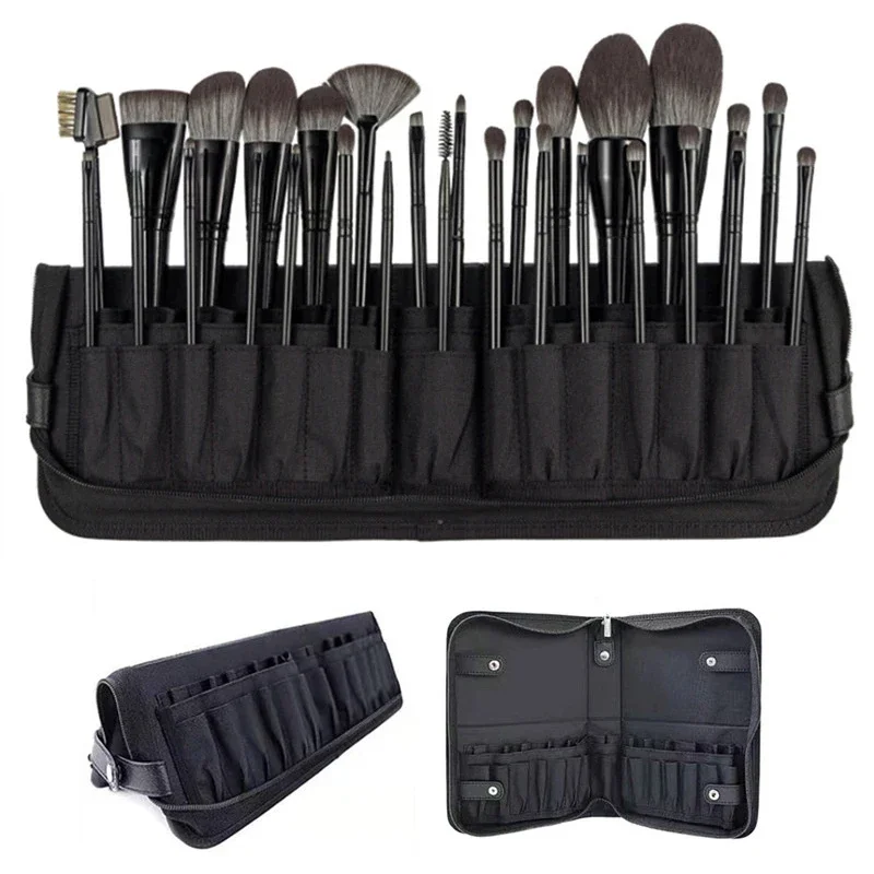 29/23 구멍 접이식 메이크업 브러쉬 가방 여성 메이 - Women Accessories Organizer 리뷰 및 가격