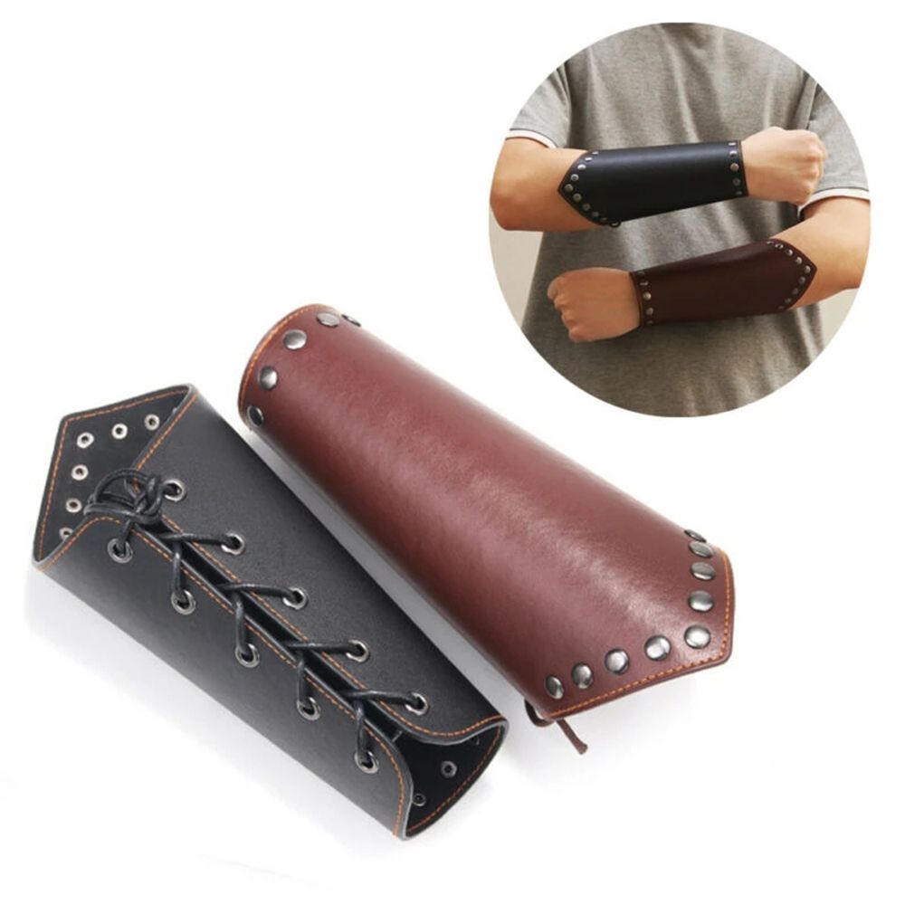 스포츠 액세서리 가죽 양궁 팔 보호대 펑크 건틀렛 바이 - Women'S Viking Accessories 리뷰 및 가격