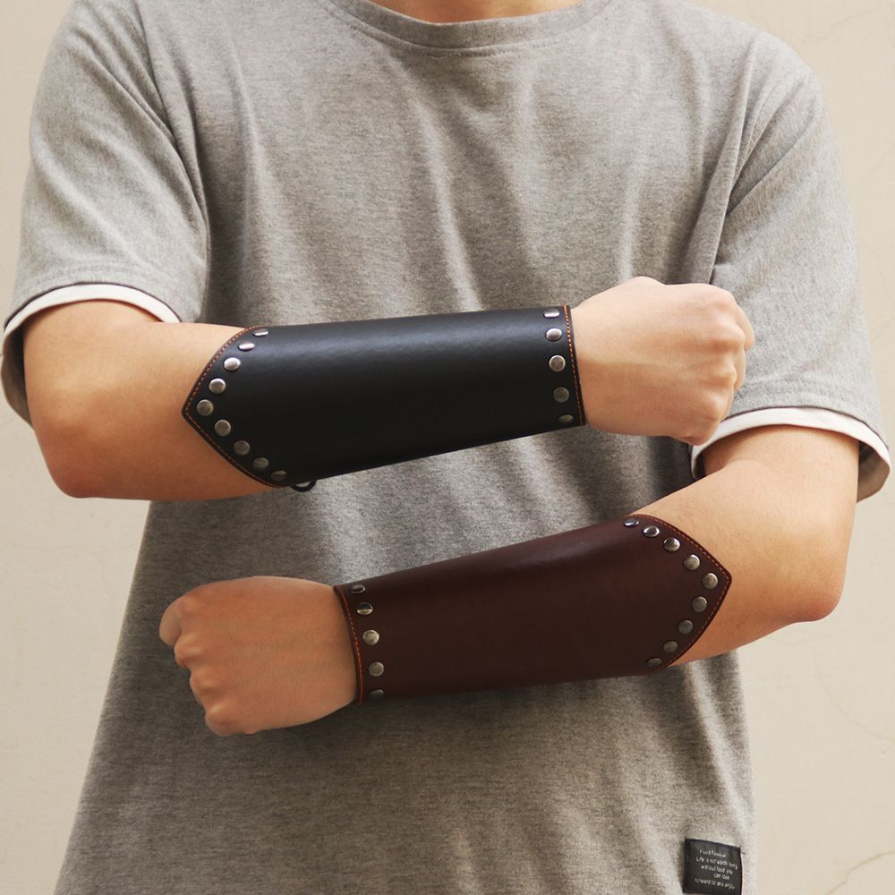 스포츠 액세서리 가죽 양궁 팔 보호대 펑크 건틀렛 바이 - Women'S Viking Accessories 리뷰 및 가격