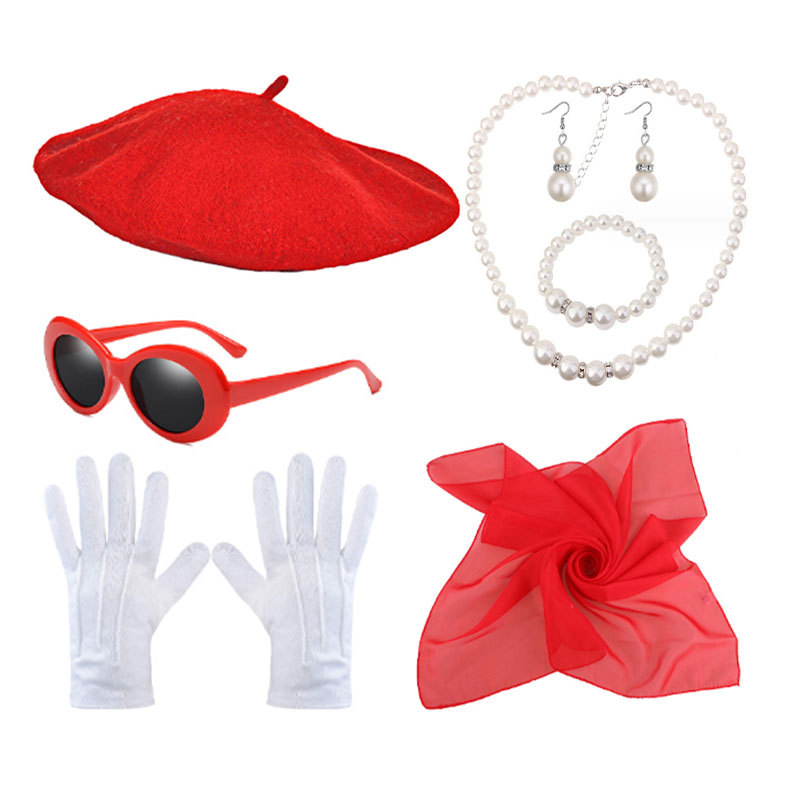 디스코 코스튬 액세서리, 멋진 원피스 고양이 눈 안경, - Women'S Accessories In The 1950S 리뷰 및 가격