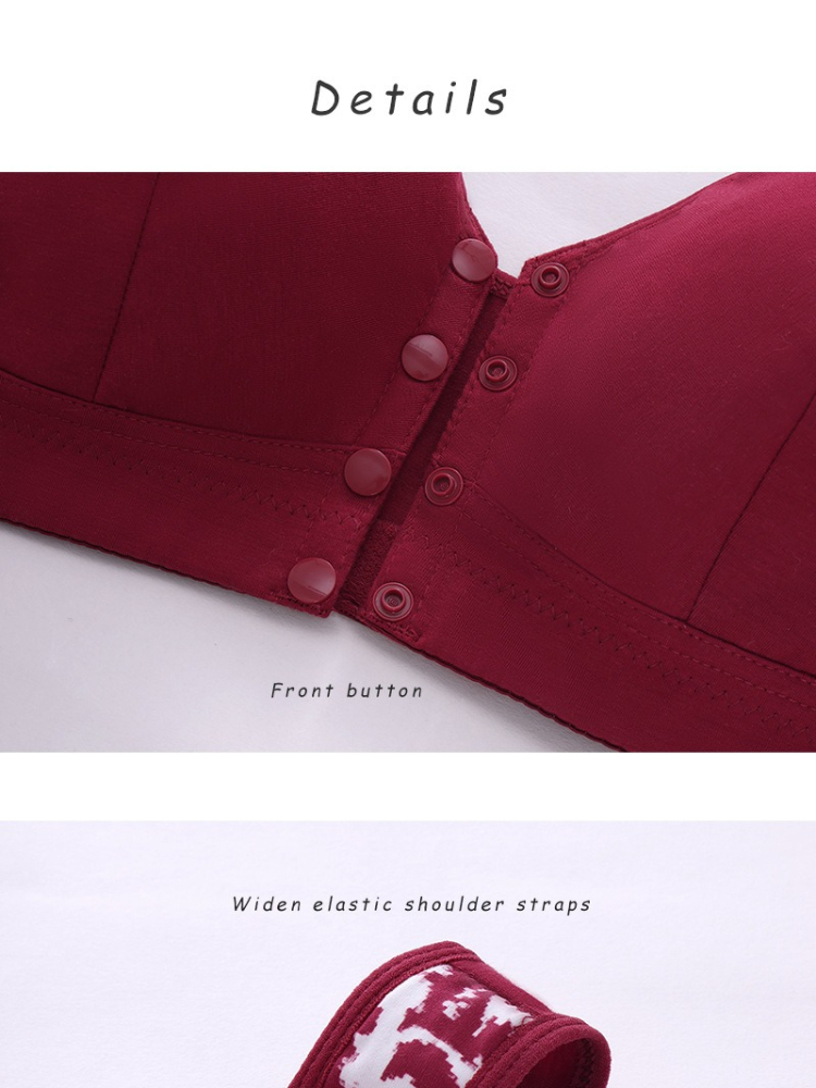 XL-7XL 플러스 사이즈 앞 버클 브라 여성용 무선  - Women'S Accessories And Jewelry 리뷰 및 가격